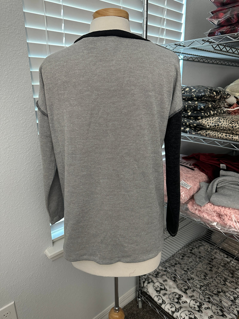 Heather Long Sleeve Pullover