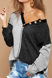 Heather Long Sleeve Pullover