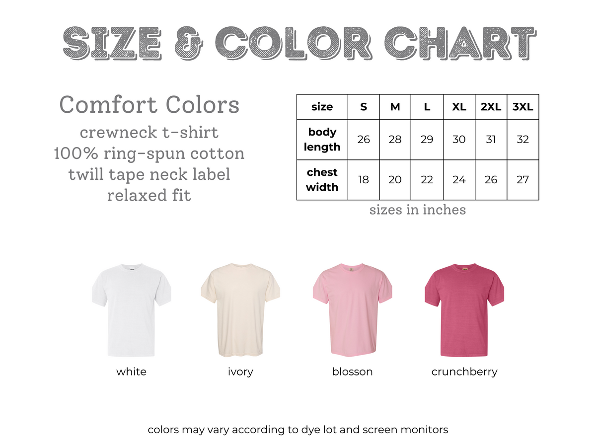 Overcaffeinated Teachers Club Comfort Colors Tee
