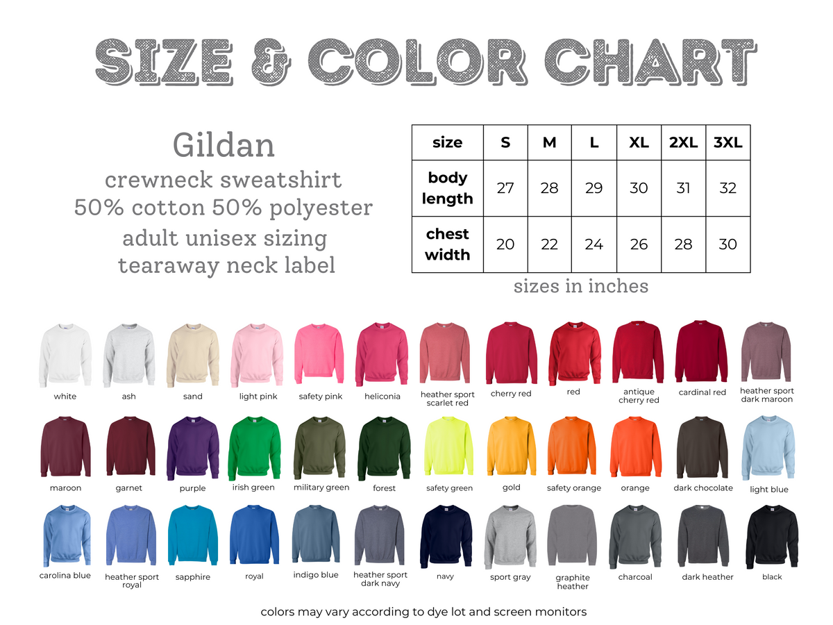 Teacher Tour Sweatshirt