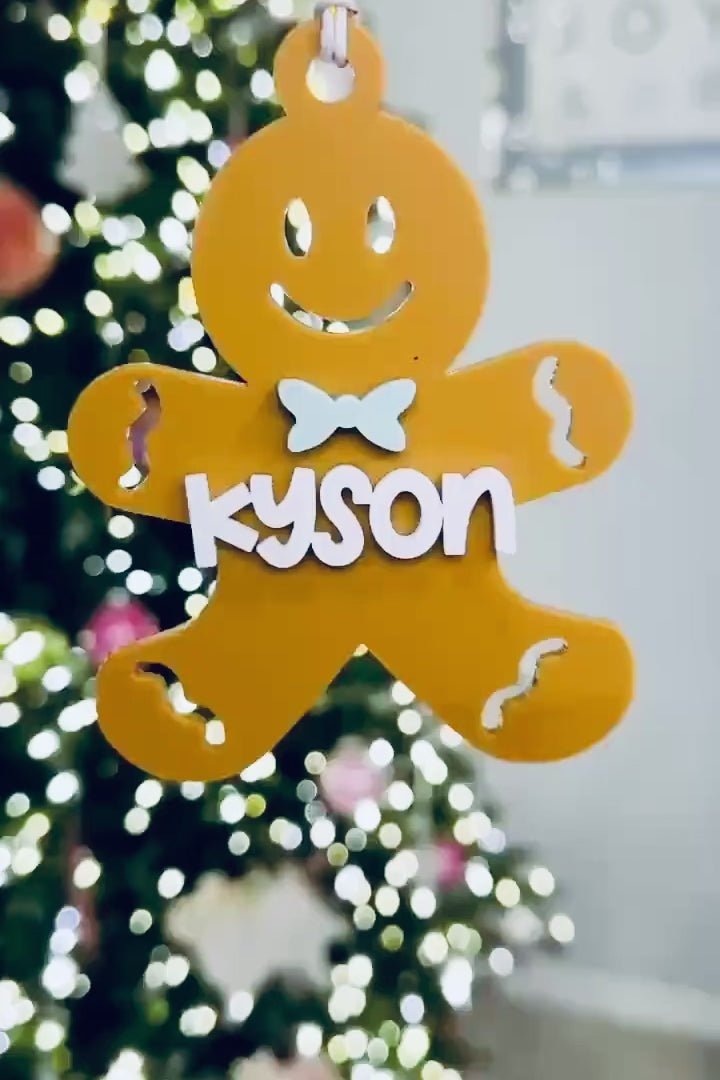 gingerbread boy, girl or plain video