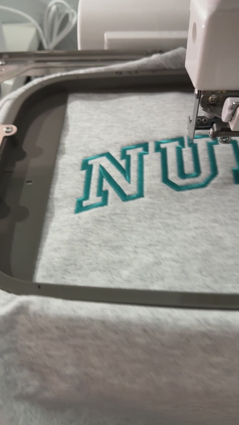 Nurse Embroidered Pullover