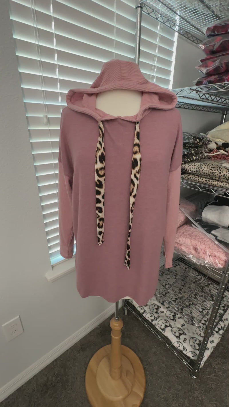 Lily Long Sleeve Mauve Pullover